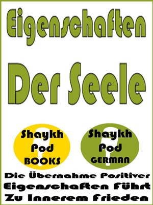 cover image of Eigenschaften Der Seele